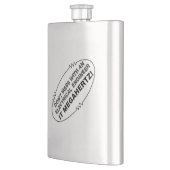 電気技術者メガヘルツ楕円 フラスク (左)