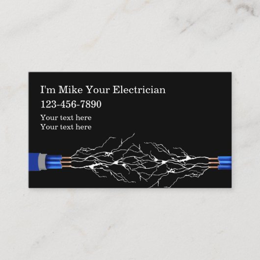 電気技術者免許  名刺 (正面)