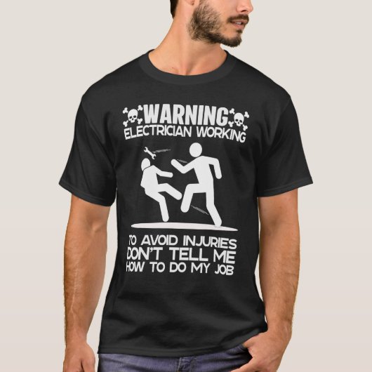 電気技術者産業リニ熱狂するン選マ Tシャツ (正面)