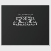 電気技術者電気 ラッピングペーパー (フラット)