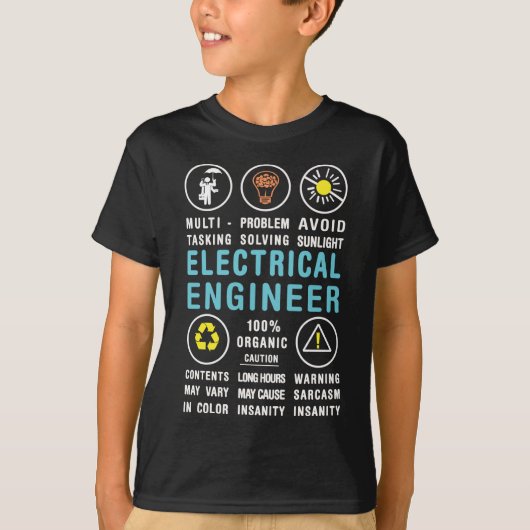 電気技術者 Tシャツ (正面)