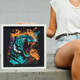 電気捕食者；轟音の虎 ポスター