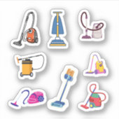 電気掃除機のステッカー シール (正面)