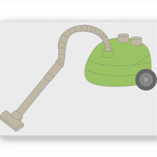 電気掃除機 シール (正面)