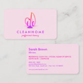 電気掃除機HouseKeeper 名刺 (正面/裏面)