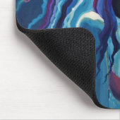 電気月-マウスのマット- マウスパッド (コーナー)