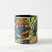 電気木のマグ ツートーンマグカップ (中央)