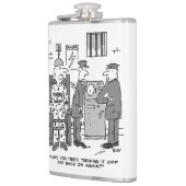 電気椅子の故障の漫画おもしろい- フラスク (左)