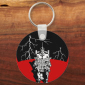 電気椅子 キーホルダー (正面)