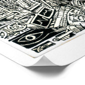 電気椅子、Brian Benson著 ポスター (角)