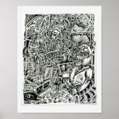 電気椅子、Brian Benson著 ポスター (正面)