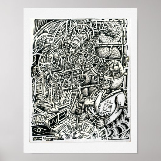 電気椅子、Brian Benson著 ポスター (正面)