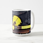 電気機関車 ビンテージ コーヒーマグカップ (正面右)