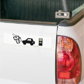 電気殺害 バンパーステッカー (トラック上)