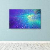 電気泳動 キャンバスプリント (インサイチュ (ウッドフロア))