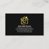 電気照明ホーム配線 名刺 (裏面)