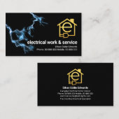 電気照明ホーム配線 名刺 (正面/裏面)