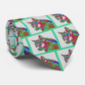 電気猫 ネクタイ (ロール)