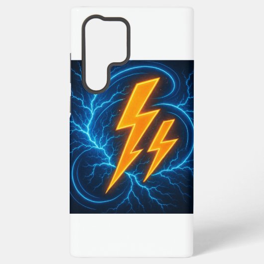 電気画像付電話ケース SAMSUNG GALAXYケース (裏面)
