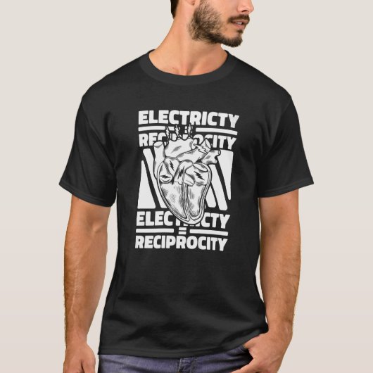 電気相互工事建築電気 Tシャツ (正面)
