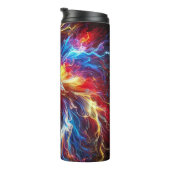 電気稲妻の明るい色 タンブラー (回転右)