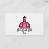 電気紫色のチータ 名刺 (裏面)