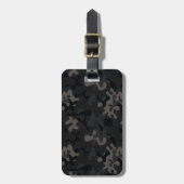 電気署名迷彩柄 ラゲッジタグ (正面縦)