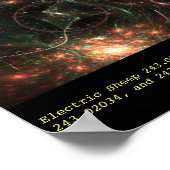 電気羊+ミルクドロップ(各種#11) ポスター (角)