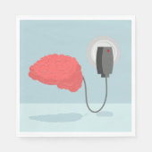 電気脳 スタンダードランチョンナプキン (正面)