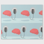 電気脳 ラッピングペーパー (フラット)