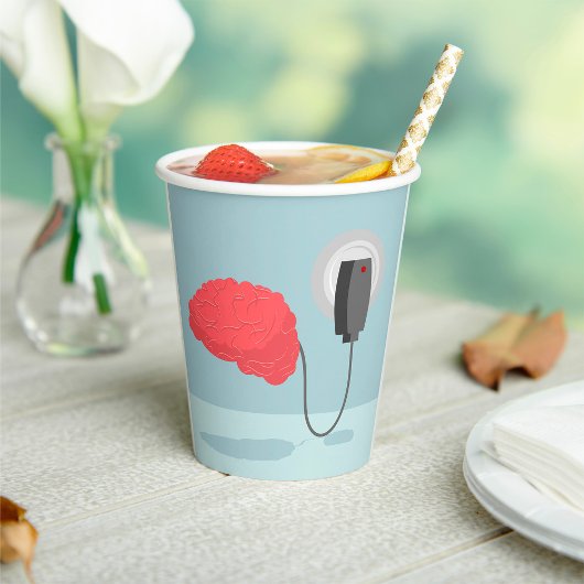 電気脳 紙コップ