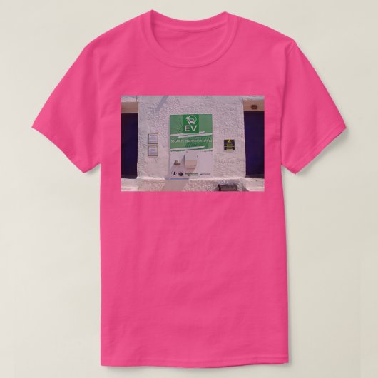 電気自動車チャージャーティロス Tシャツ (デザイン正面)