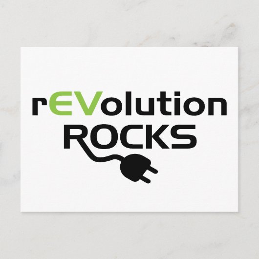 電気自動車ロックスEV ポストカード (正面)