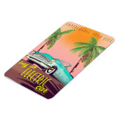 電気自動車ヴィンテージ商業 マグネット (左側)