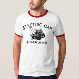 電気自動車回収Tシャツ Tシャツ