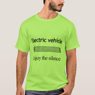 電気自動車環境にやさしいことをしよう品質男性用Tシャツ Tシャツ