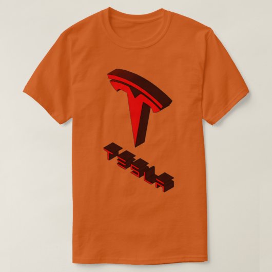 電気自動車4 Tシャツ (デザイン正面)