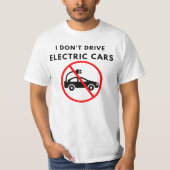 電気自動車 Tシャツ (正面)