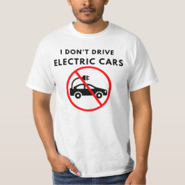 電気自動車 Tシャツ