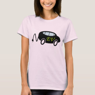 電気自動車 Tシャツ