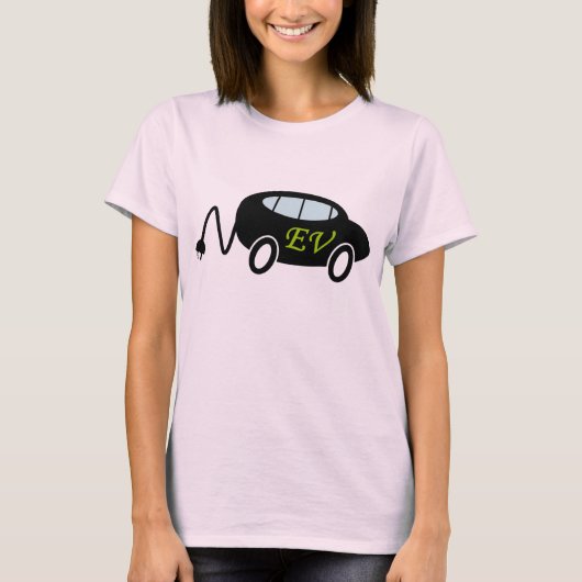 電気自動車 Tシャツ (正面)