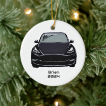 電気自動車SUVブラックハンドドロースケッチ