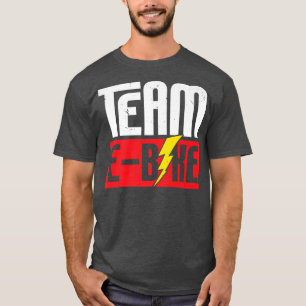 電気自転車Eバイク乗り自転車ラバーバイサイクリング Tシャツ