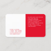 電気芸術2の側面の割れ目 名刺 (裏面)