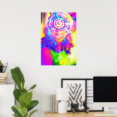 電気虹 ポスター (ホームオフィス)