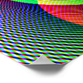 電気虹 ポスター (角)