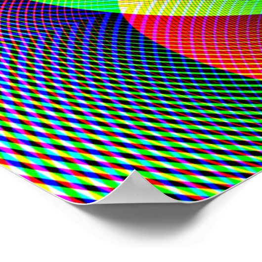 電気虹 ポスター (角)