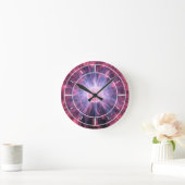 電気血しょう ラウンド壁時計 (ホーム)