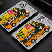 電気設備、配管設備 名刺