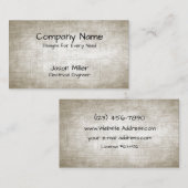 電気設計図 名刺 (正面/裏面)